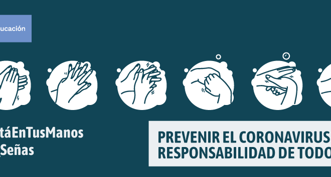 Prevenir el coronavirus es responsabilidad de todos