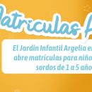 Banner apertura matrículas 2021 Jardín Infantil Argélia