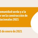 Construcción de los Planes Institucionales para el año 2021