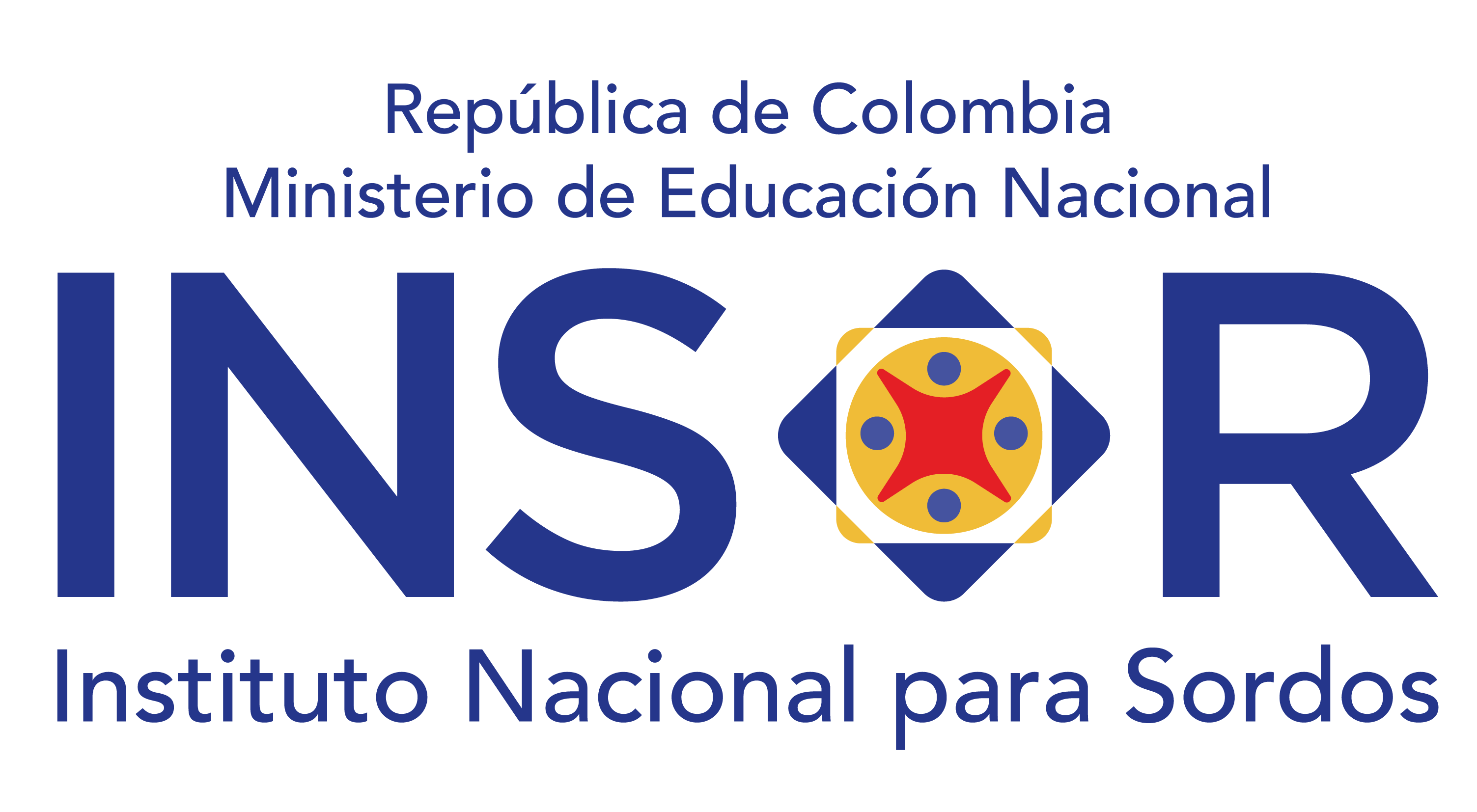 Imagen logo del Instituto Nacional para Sordos INSOR - Lleva a la página de inicio
